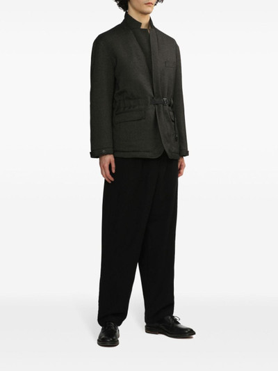 Comme des Garçons Homme notched-lapels blazer outlook