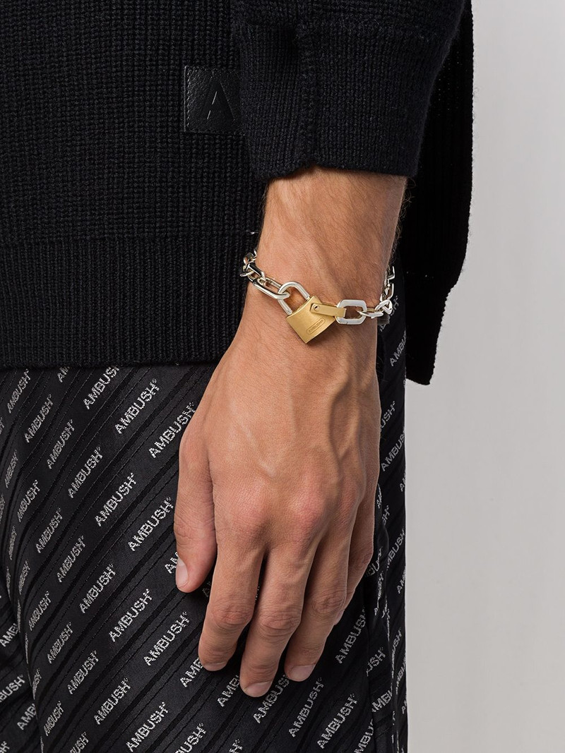 Ambush small padlock bracelet outlook