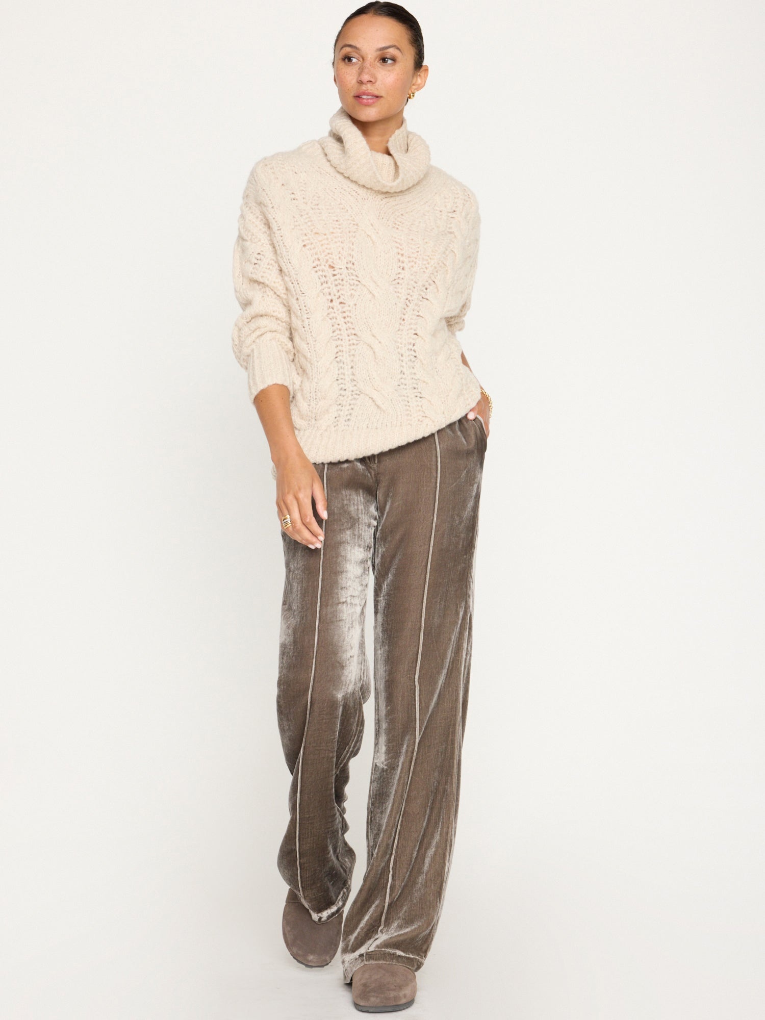 The Elden Cable Knit Sweater - 7