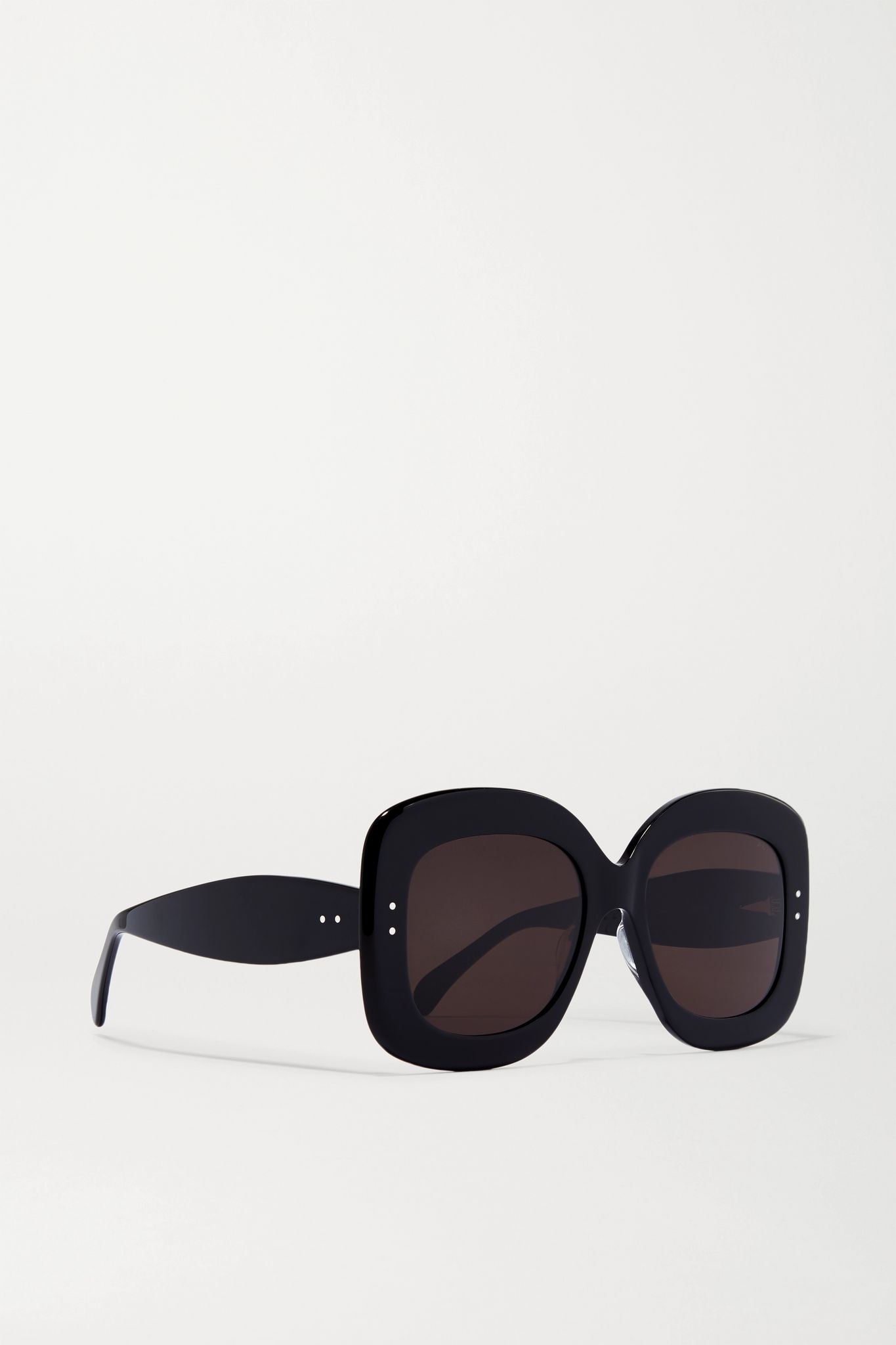 Square-frame acetate sunglasses  - 2