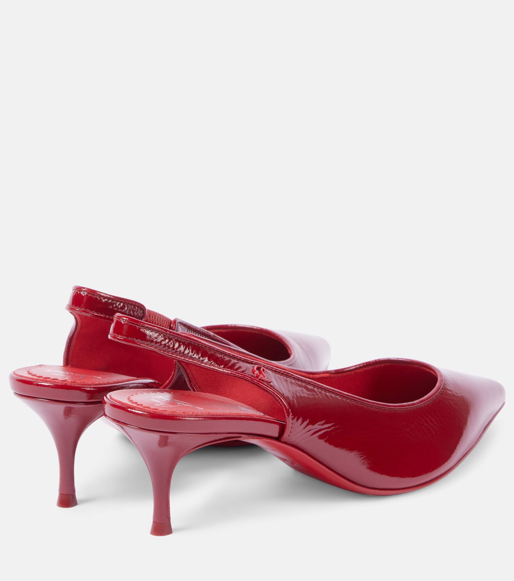 Sporty Kate Sling 55 leather slingback pumps - 2