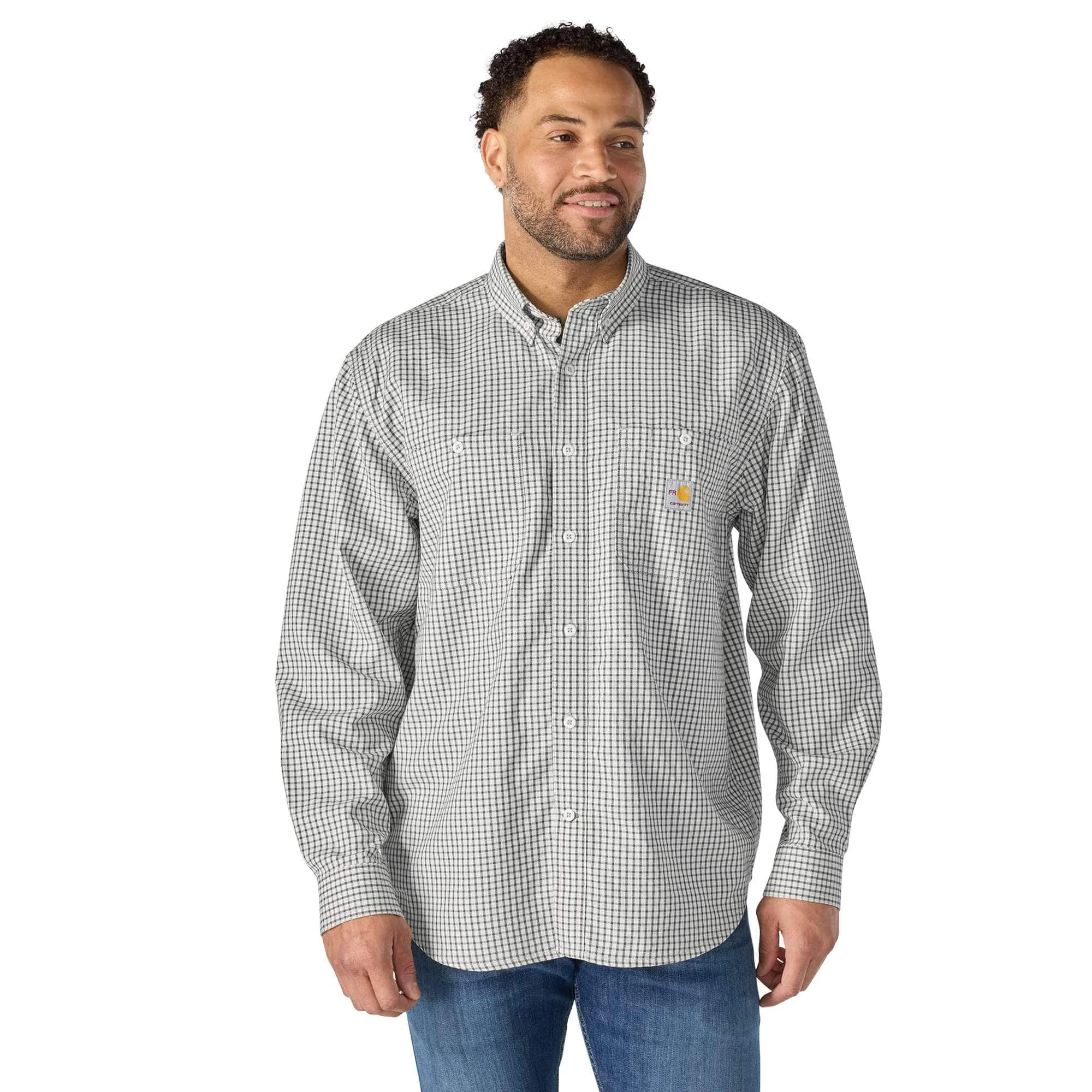 FR Force Sun Defender™ LS Plaid Shirt - 1