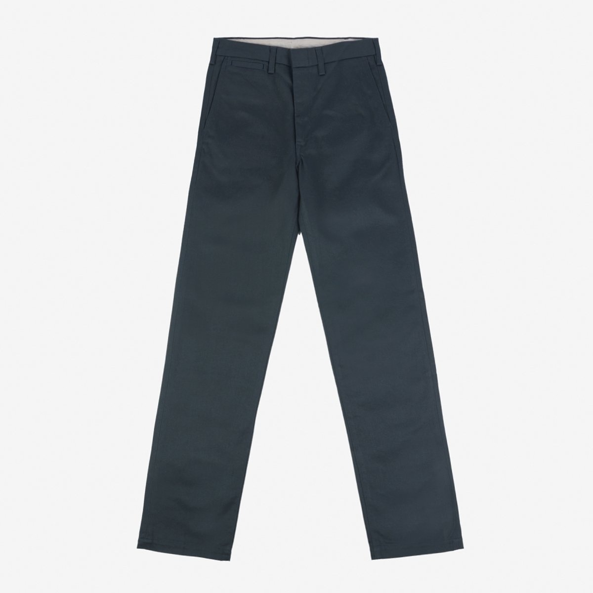 IH-730-NAV 12oz Heavy Cotton Regular Fit Chinos - Navy - 1