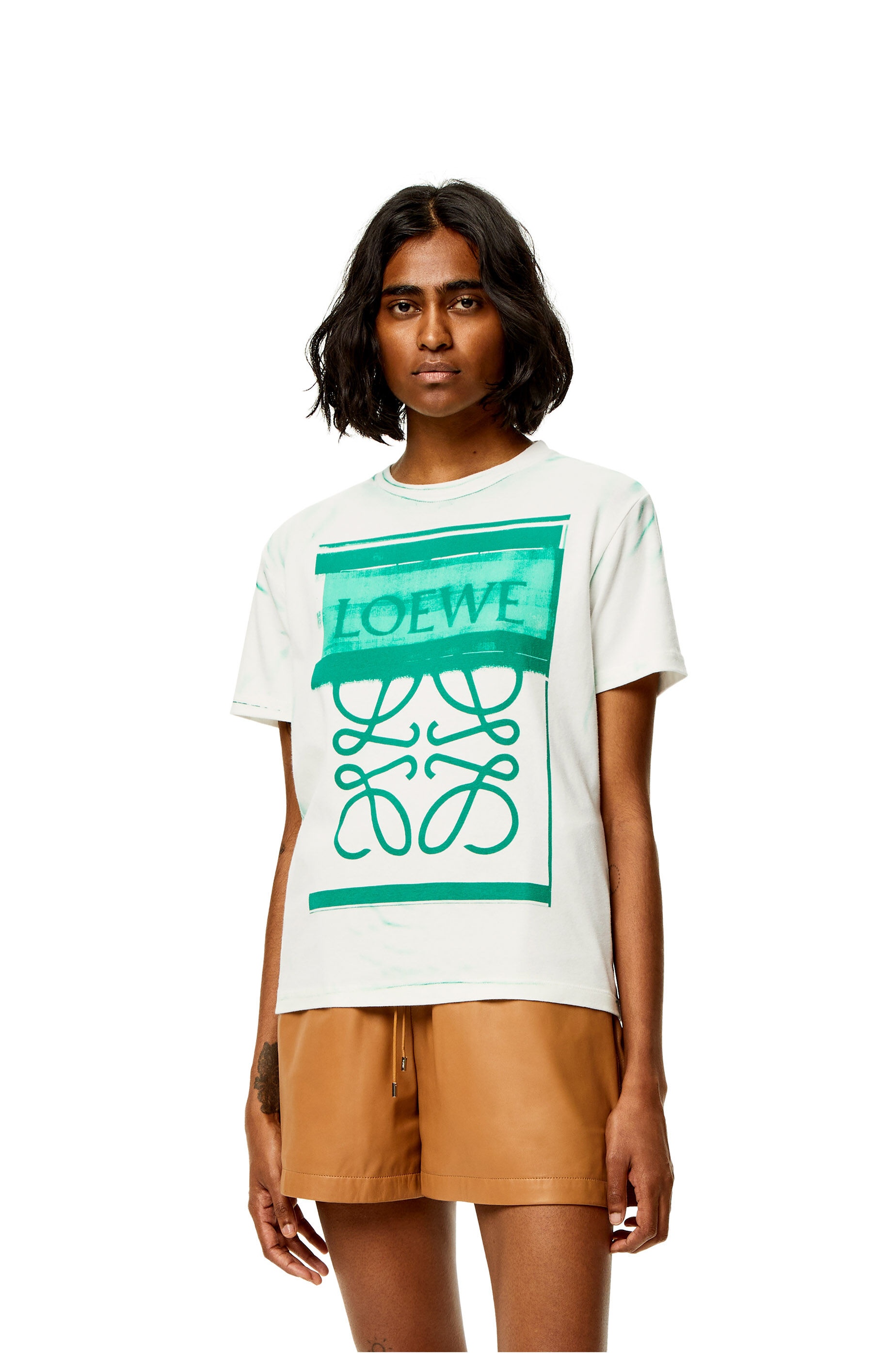 LOEWE Anagram print T-shirt in cotton - 3