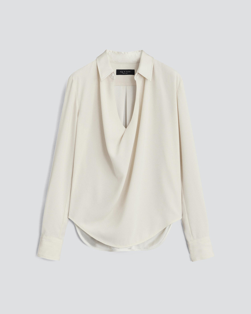 Phillipa Satin Blouse - 1