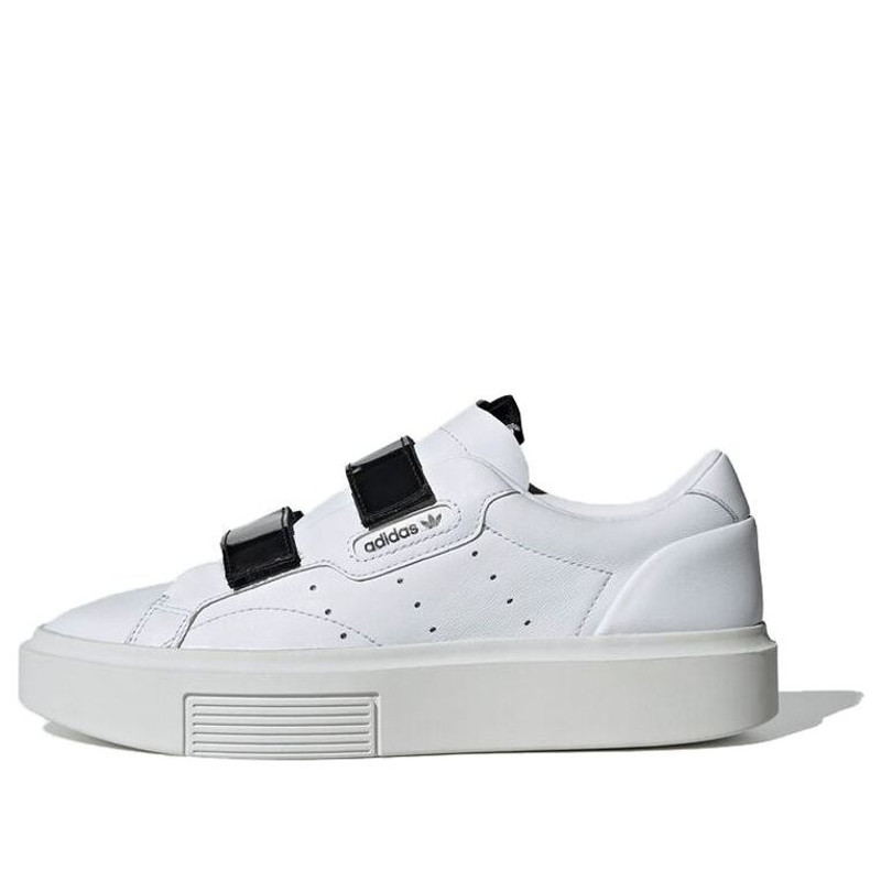(WMNS) adidas Sleek Super 'White Black' EF1900 - 1