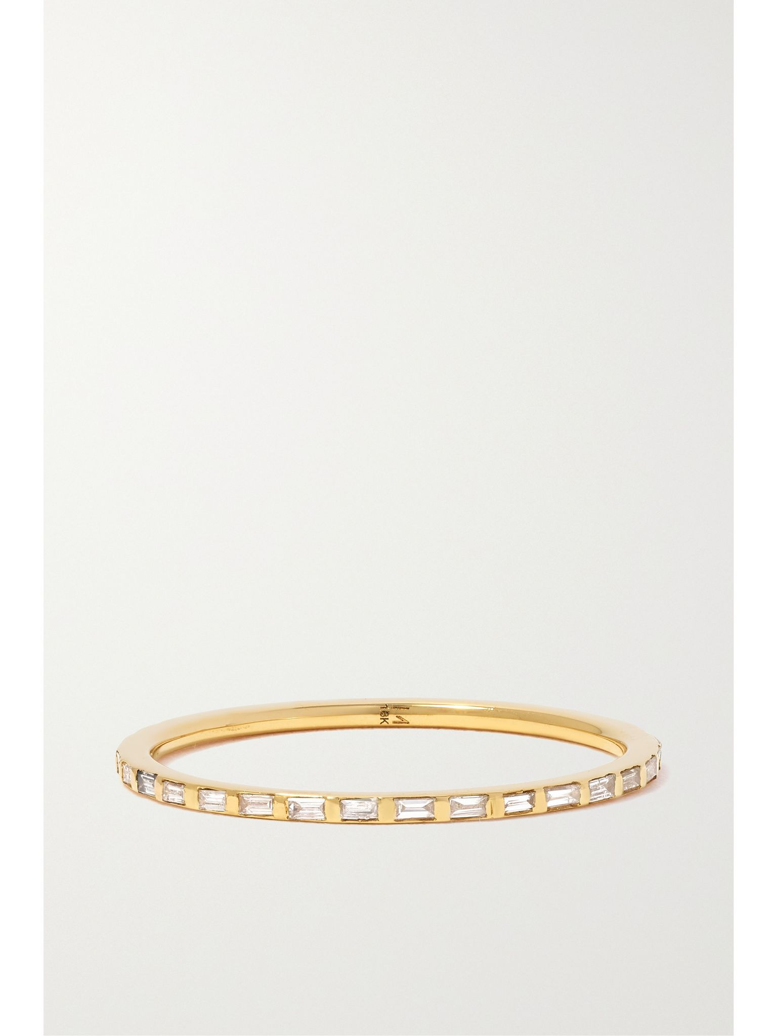Thread 18-karat gold diamond ring Gold - 3