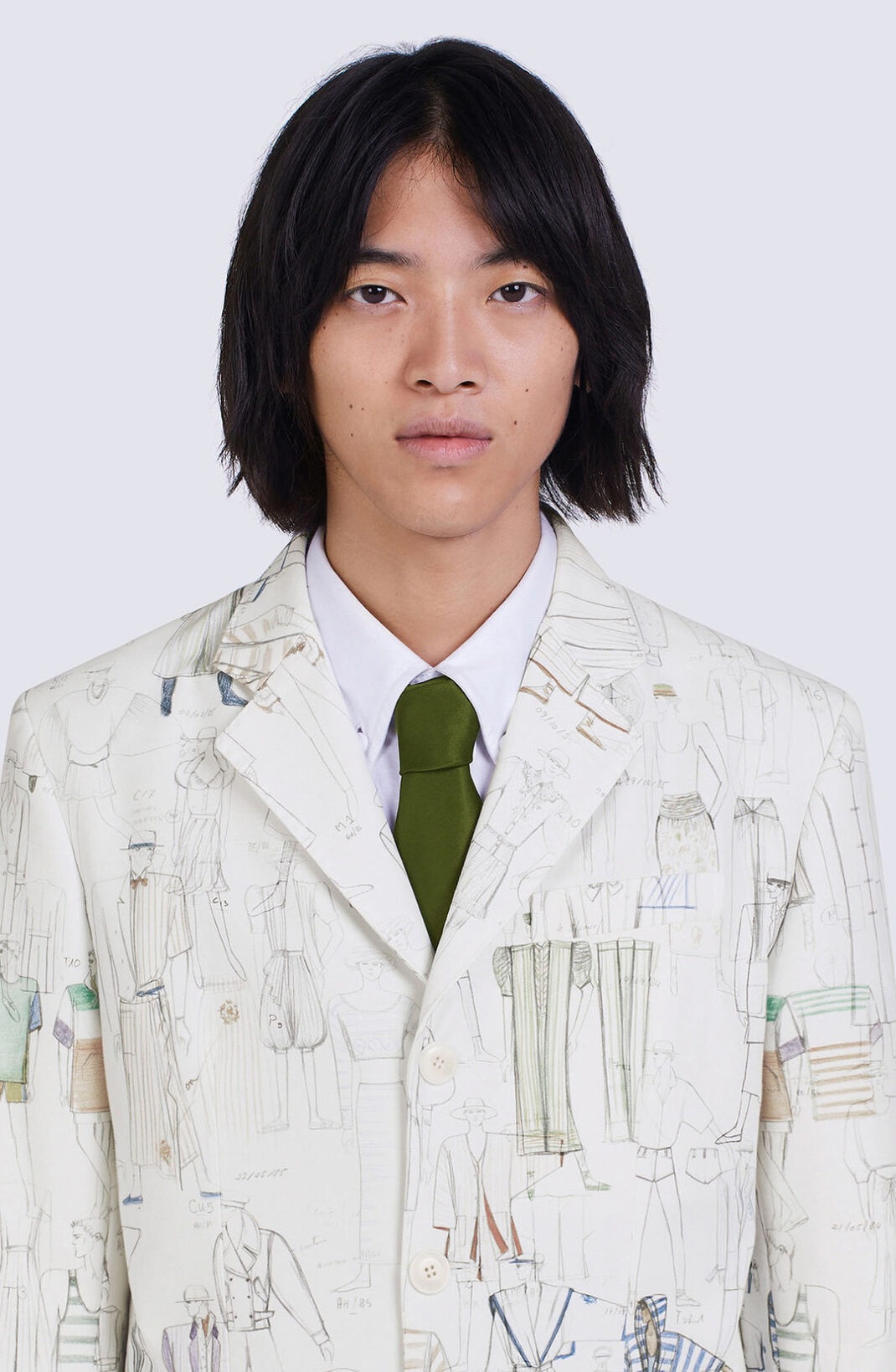 'KENZO Sketch' belted jacket - 6