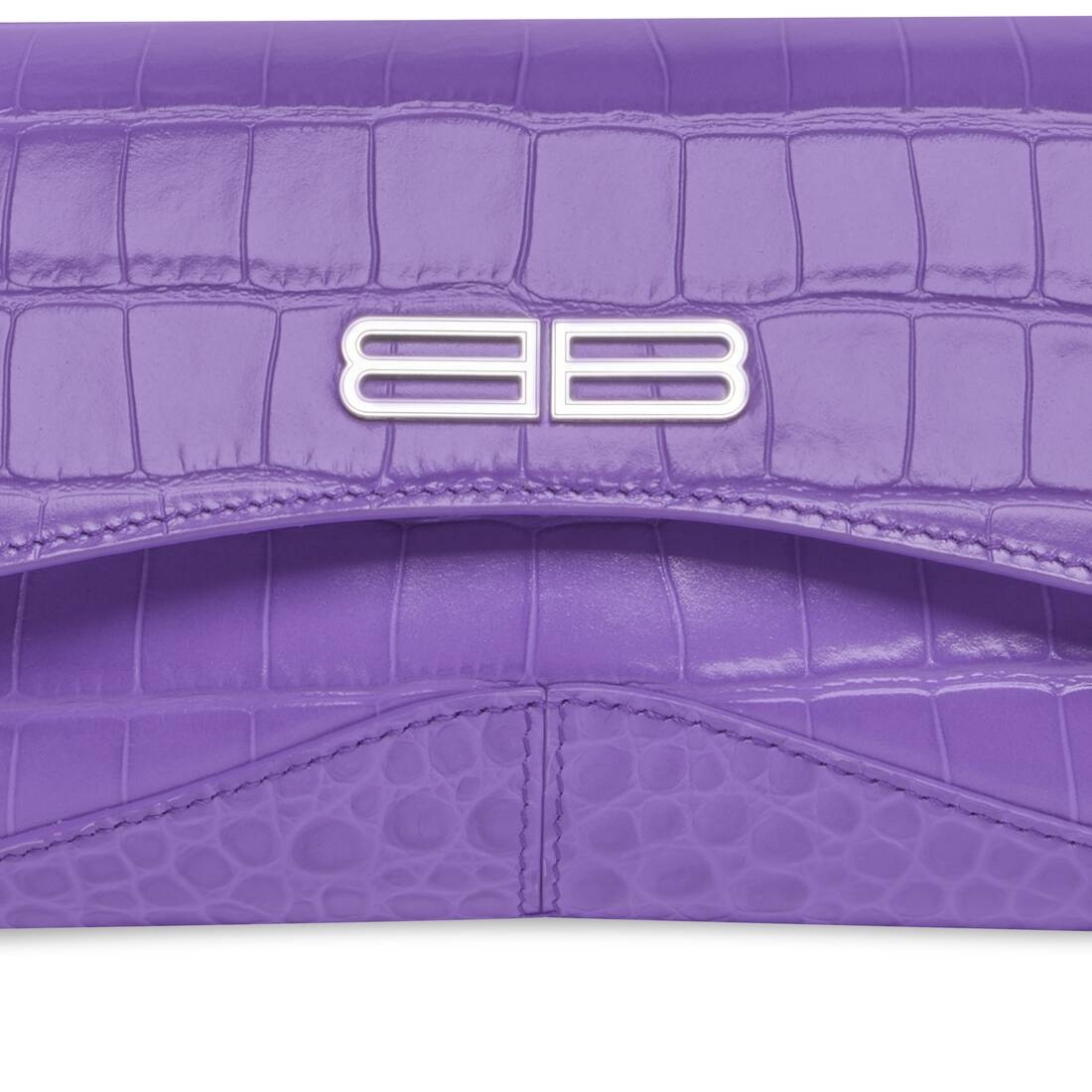 xx small flap bag crocodile embossed - 8