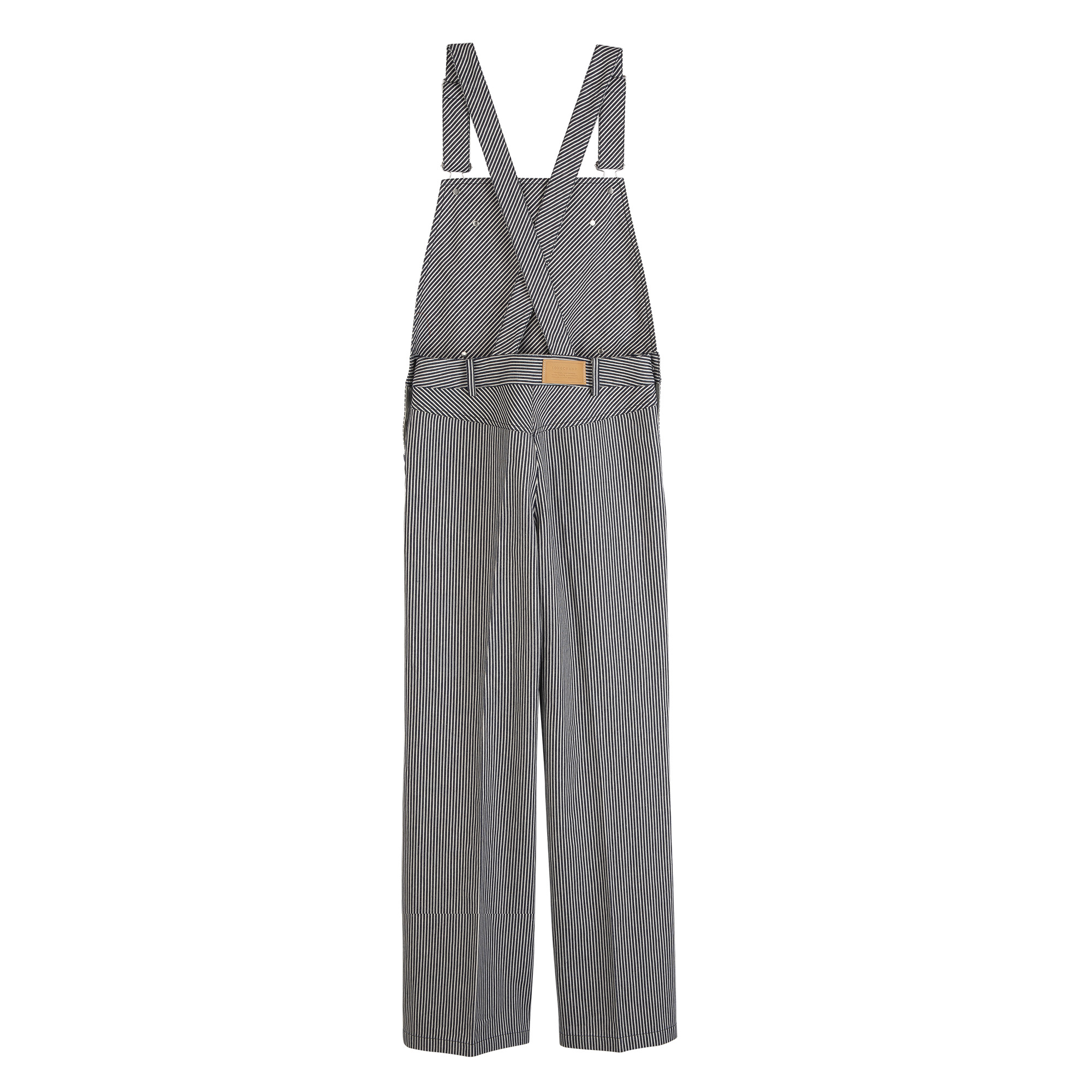 Jumpsuit Navy - Jacquard stripes - 2