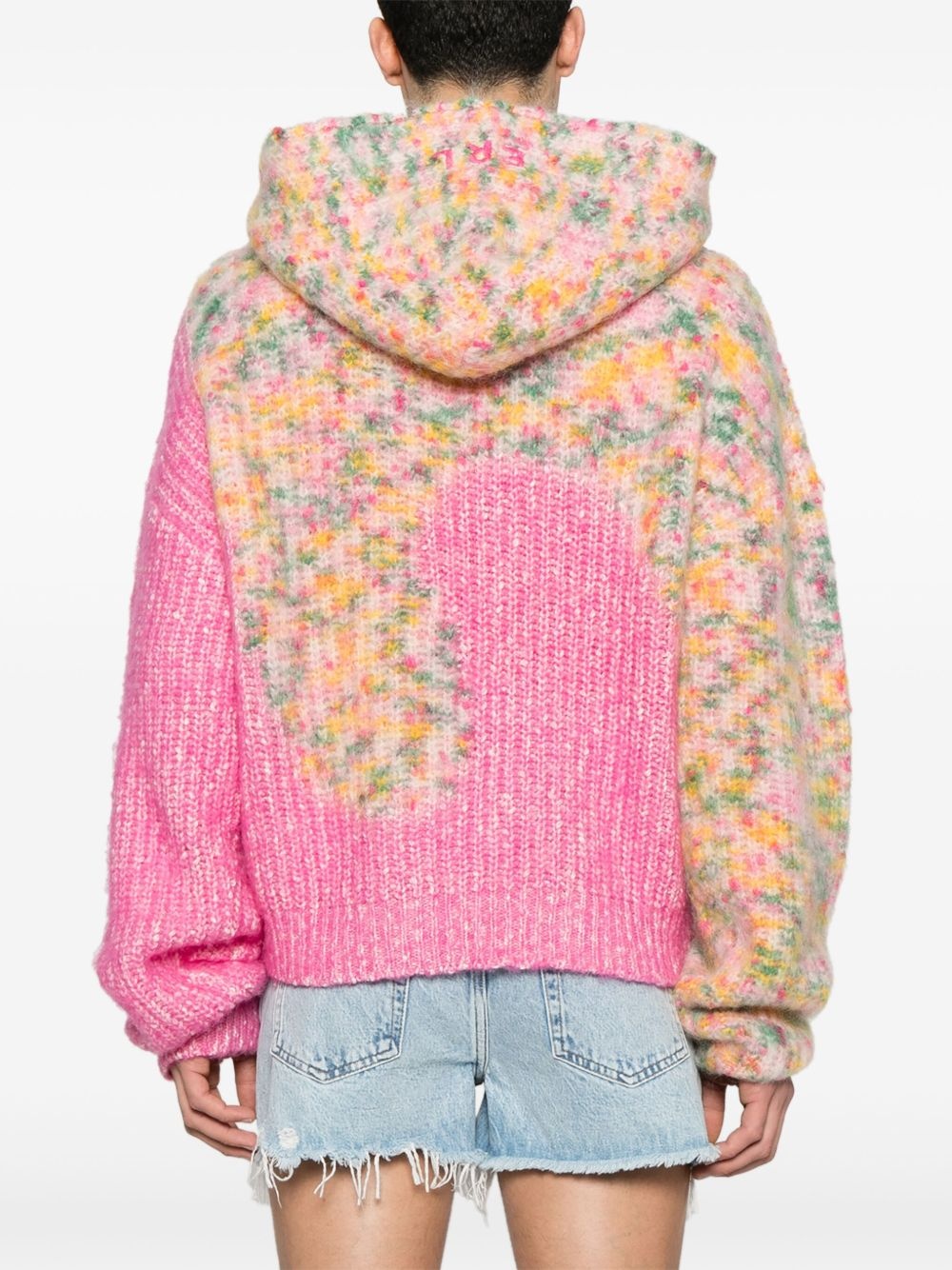 knitted hoodie - 4