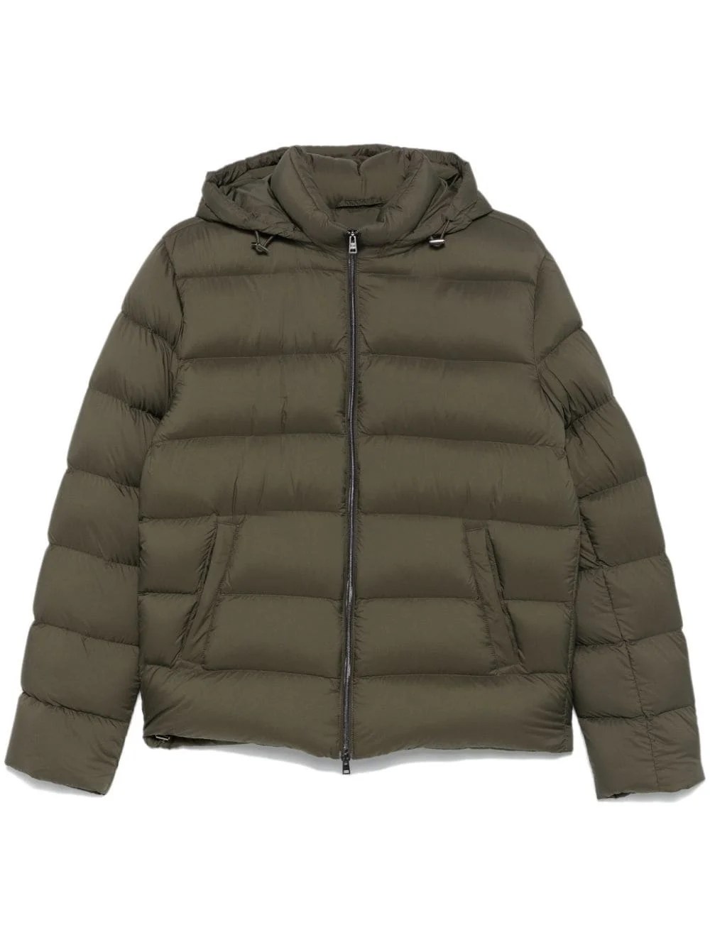 detachable-hood jacket - 1