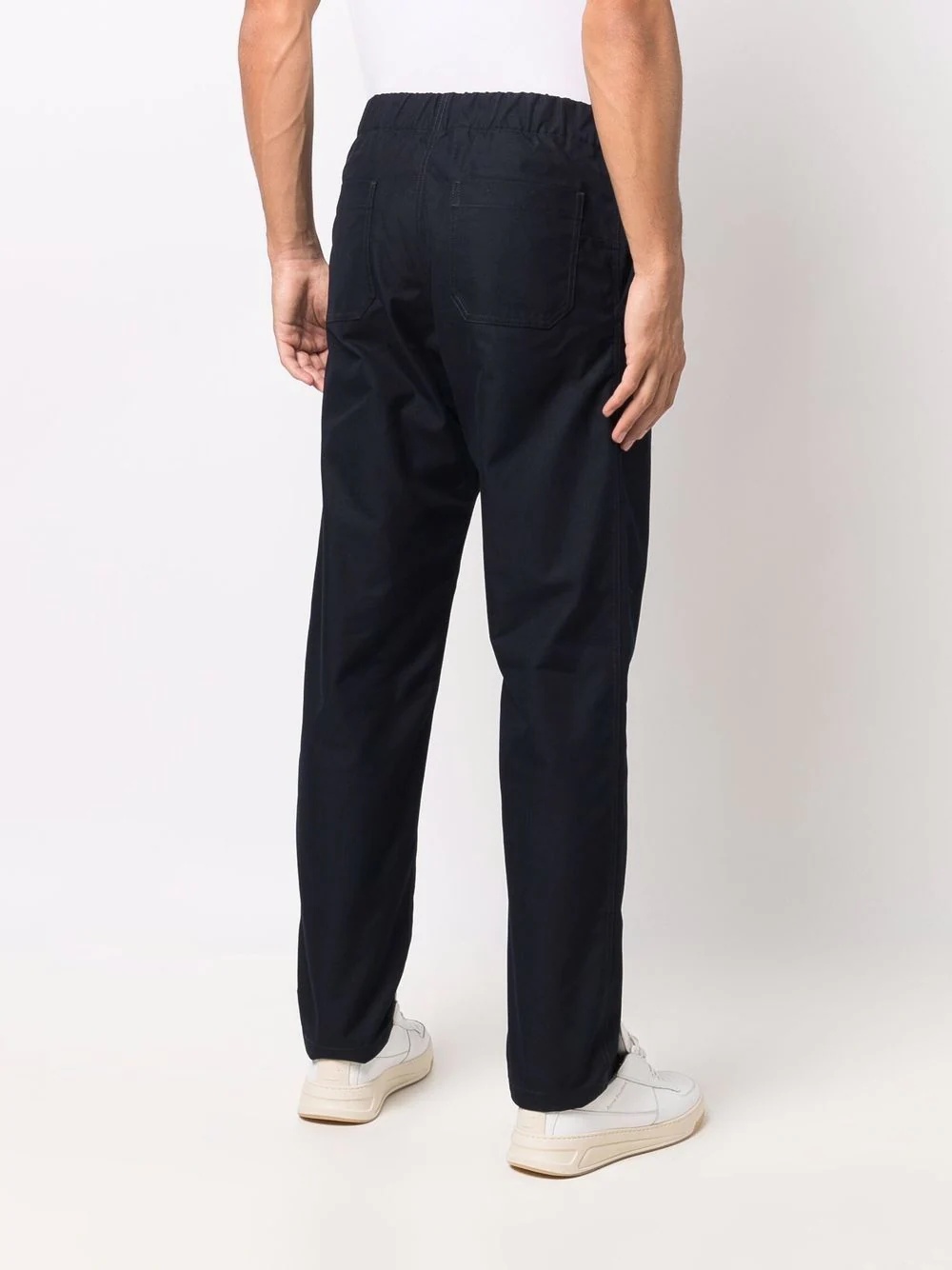 straight leg cargo trousers - 4