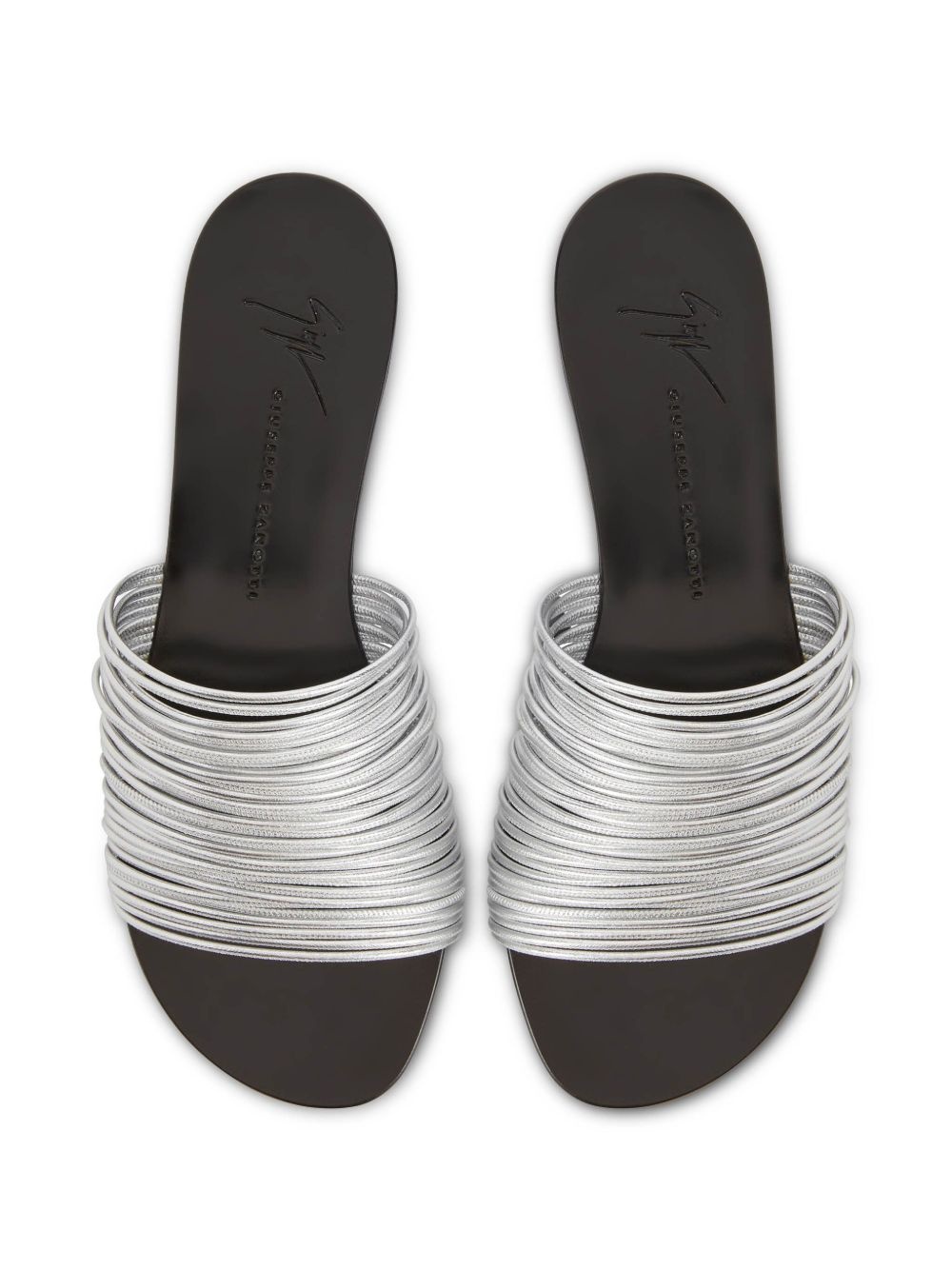 leather slides - 3