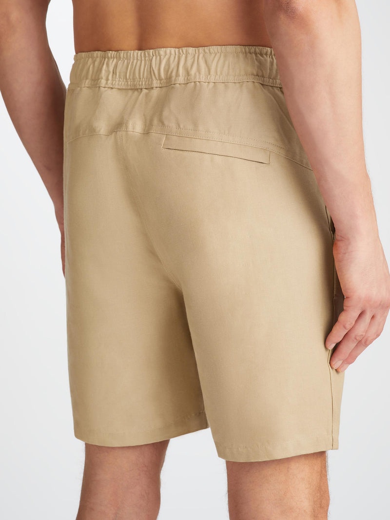 Men's Shorts Sydney Linen Sand - 6