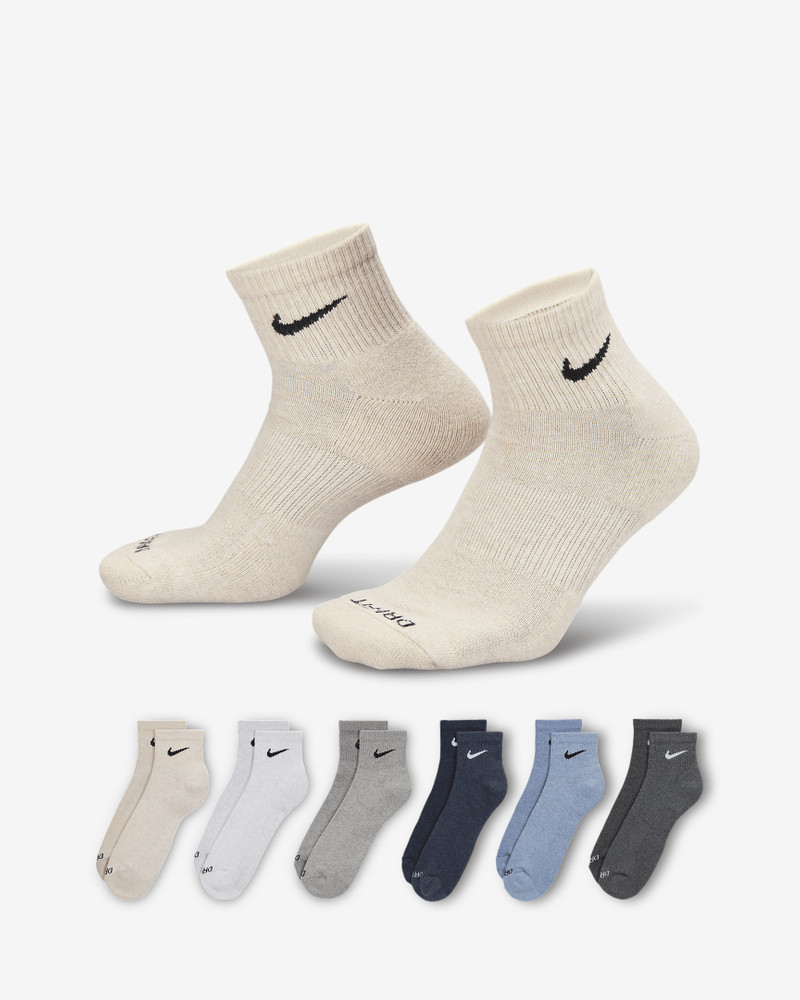 Nike Everyday Plus Cushioned Training Ankle Socks (6 Pairs) 1