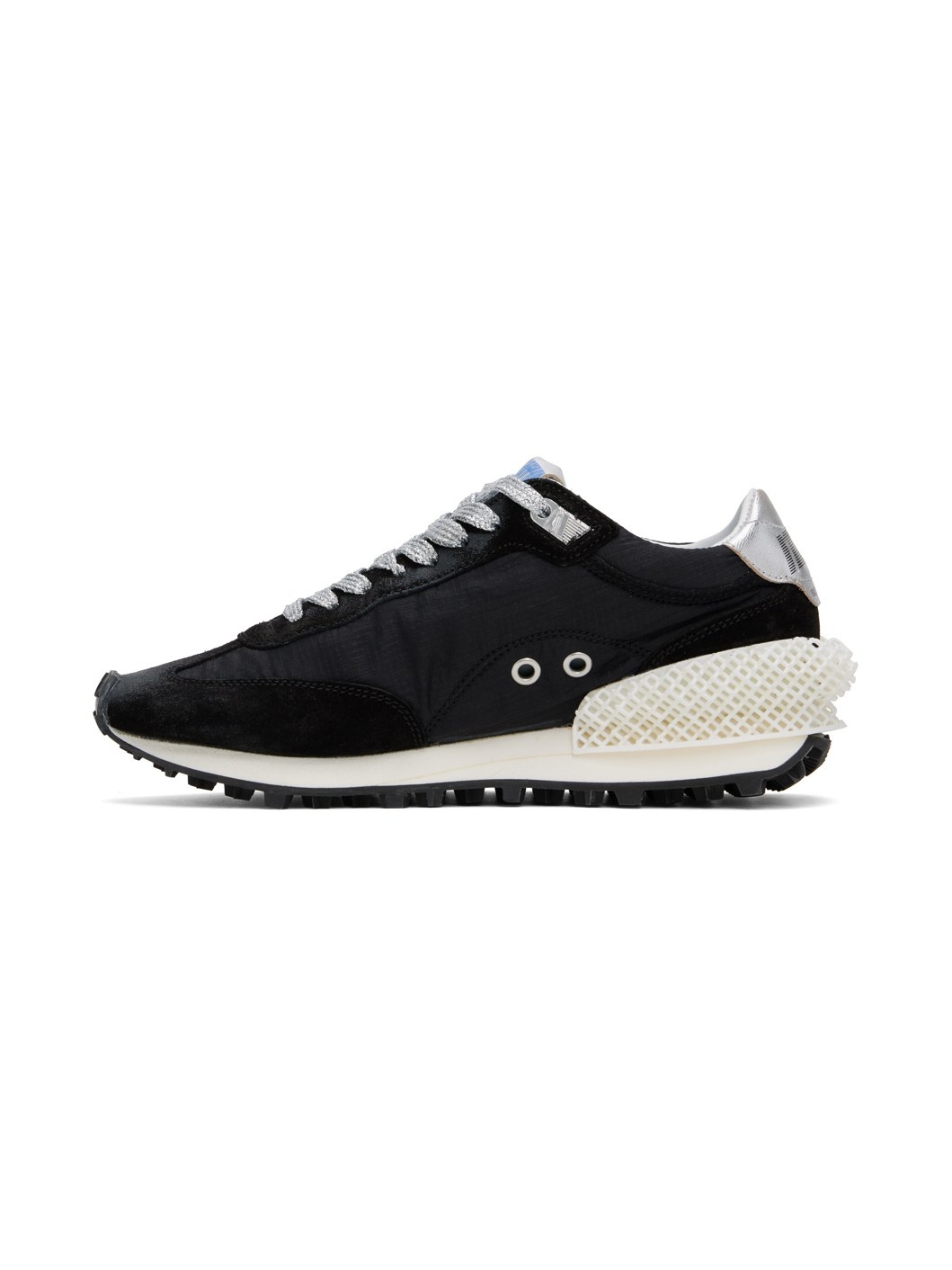 Black & Silver Running Marathon M2000 Sneakers - 3