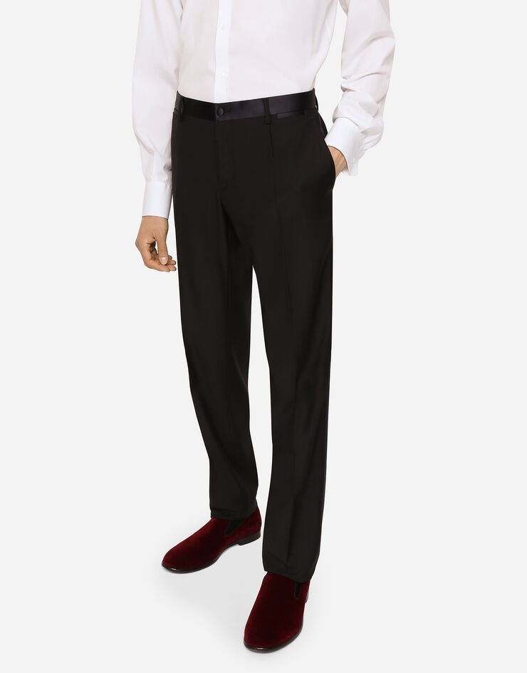 Single-breasted wool Martini-fit tuxedo suit - 7