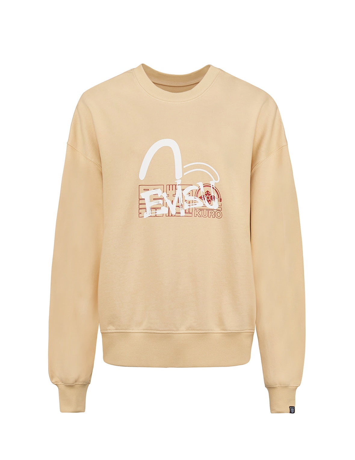 Ripple Effect Kamon Print Sweatshirt - 1