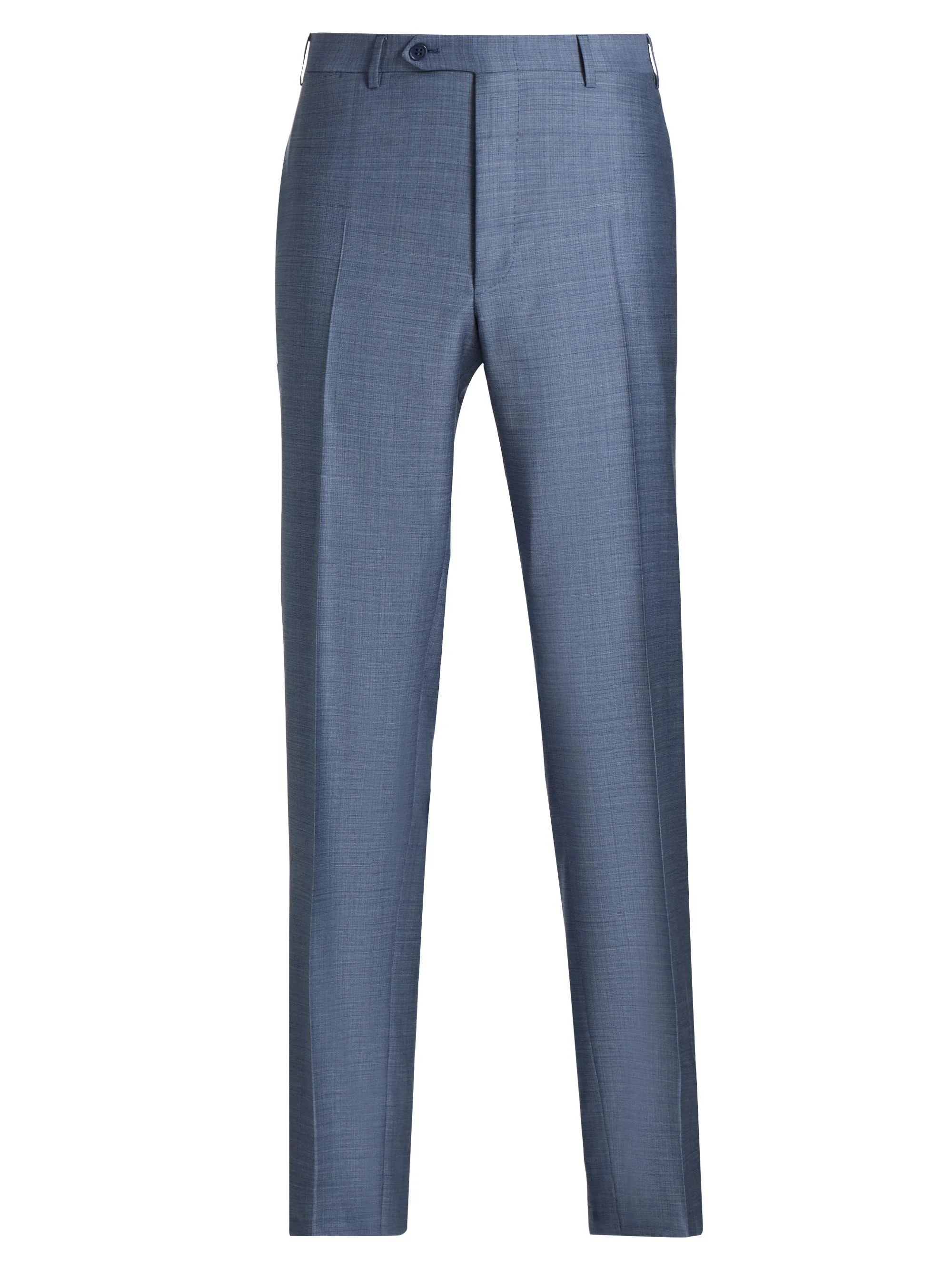 Men's Siena Denim-Effect Trousers - Blue - 1