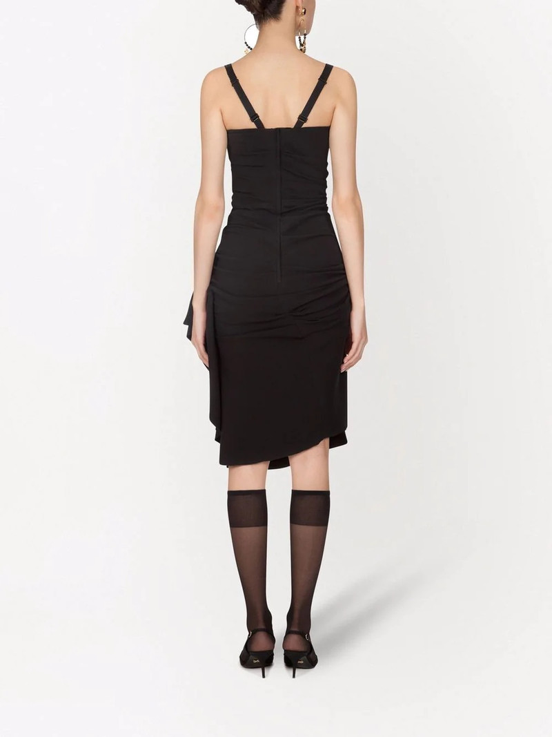 draped detail dress 3
