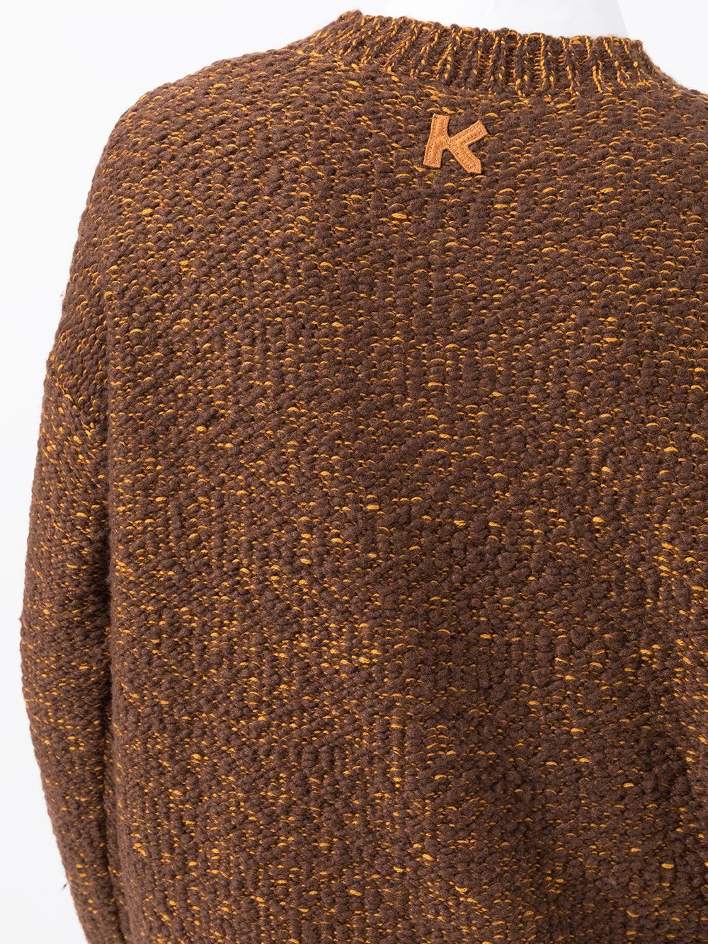 marl-knit wool-blend jumper - 5