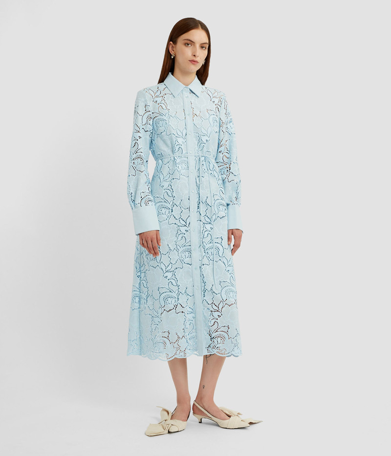 LONG SLEEVE SHIRT DRESS 1
