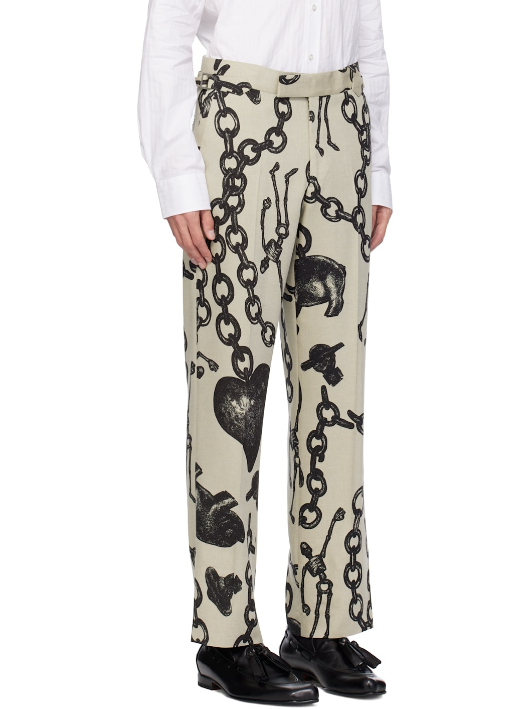 Gray Sang Trousers - 2