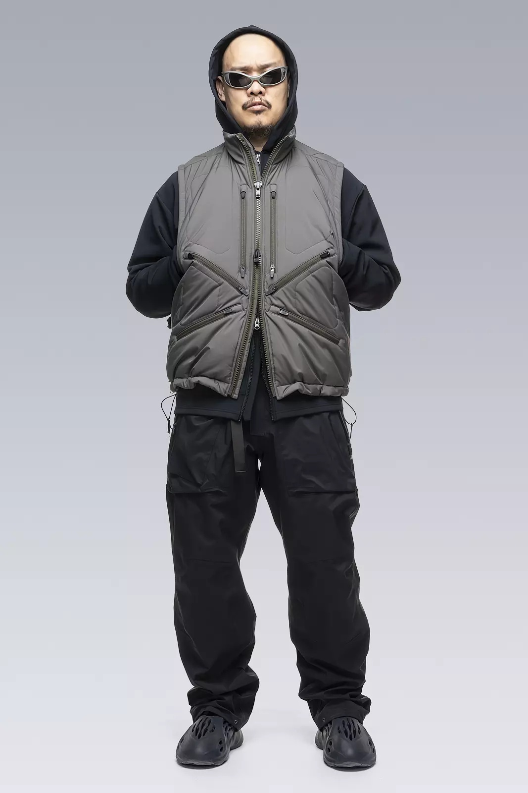 V91-WS Windstopper® PrimaLoft® Modular Liner Vest Gray - 1