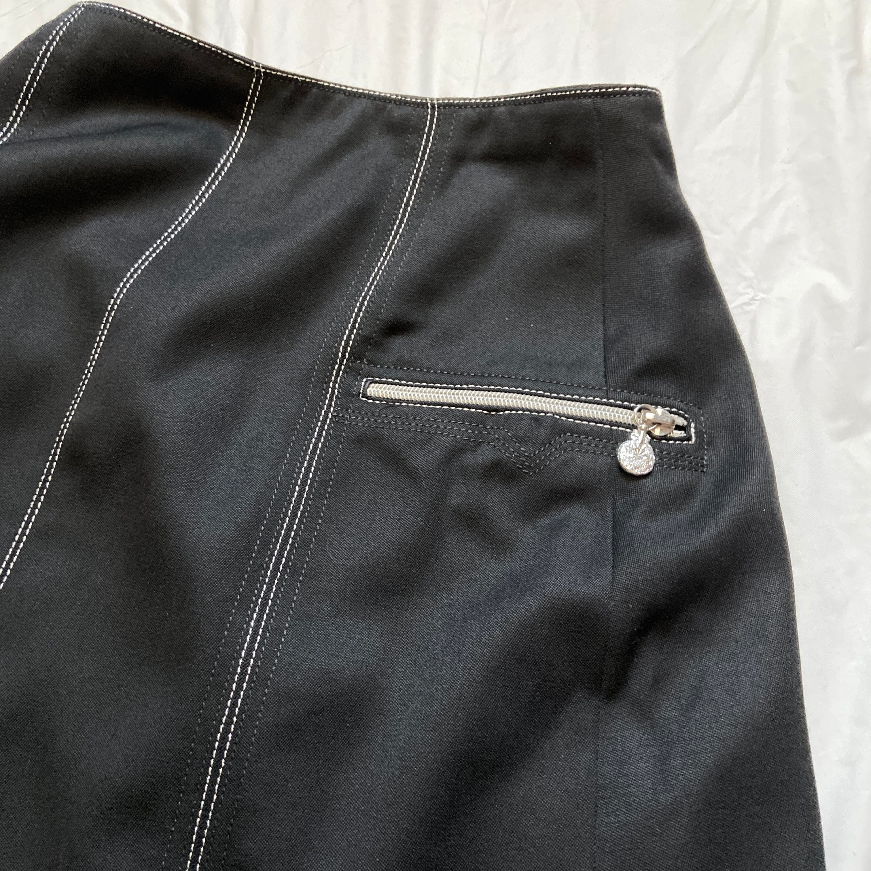 Gianni Versace Couture suit round collar jacket with skirt set - 21