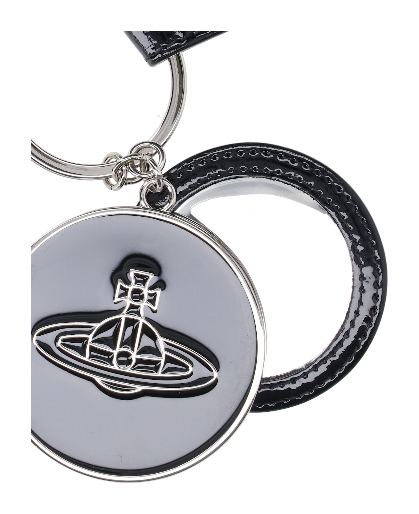 Keyring With "orb" Mirror - 3