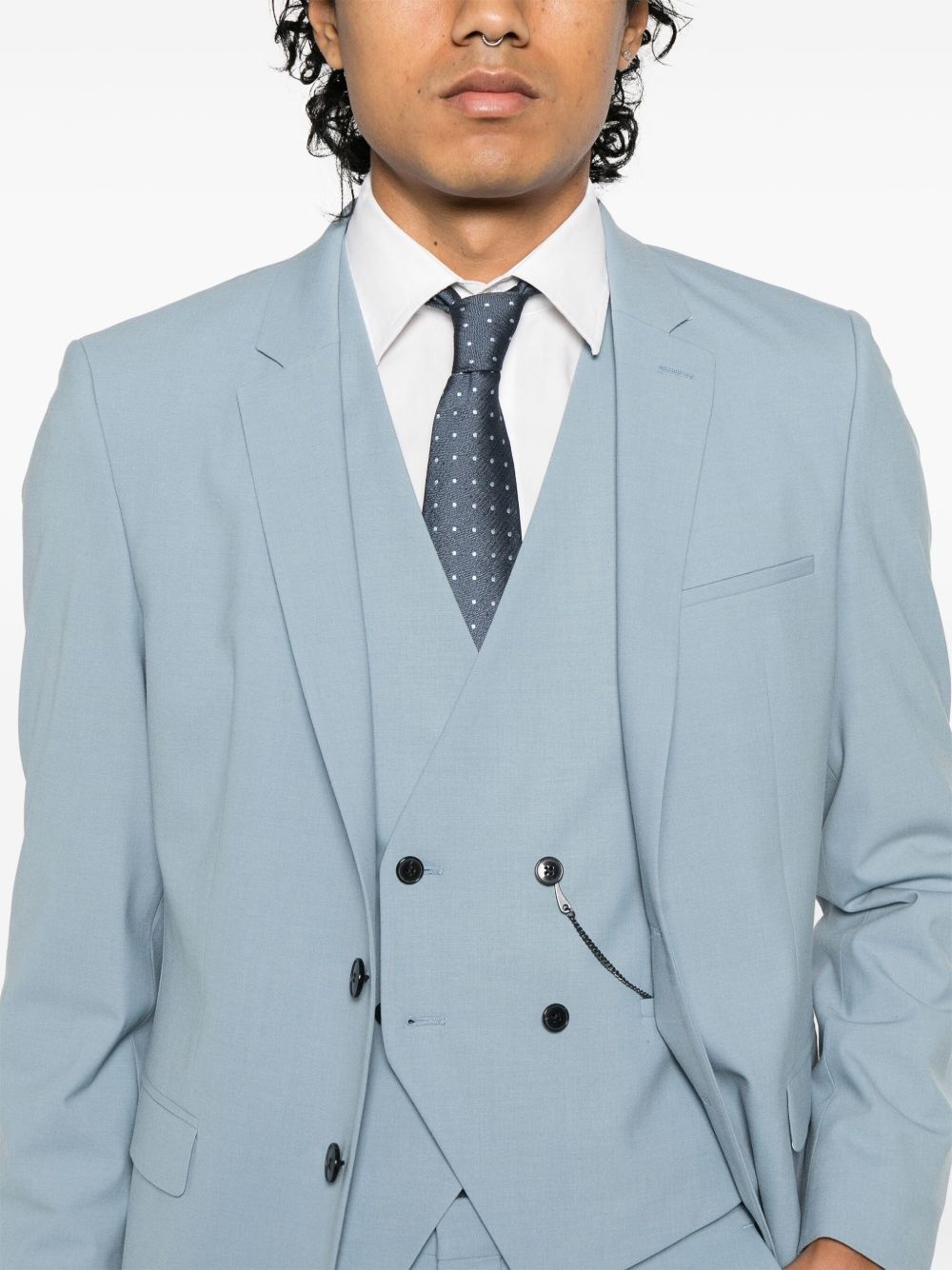 panelled waistcoat - 5