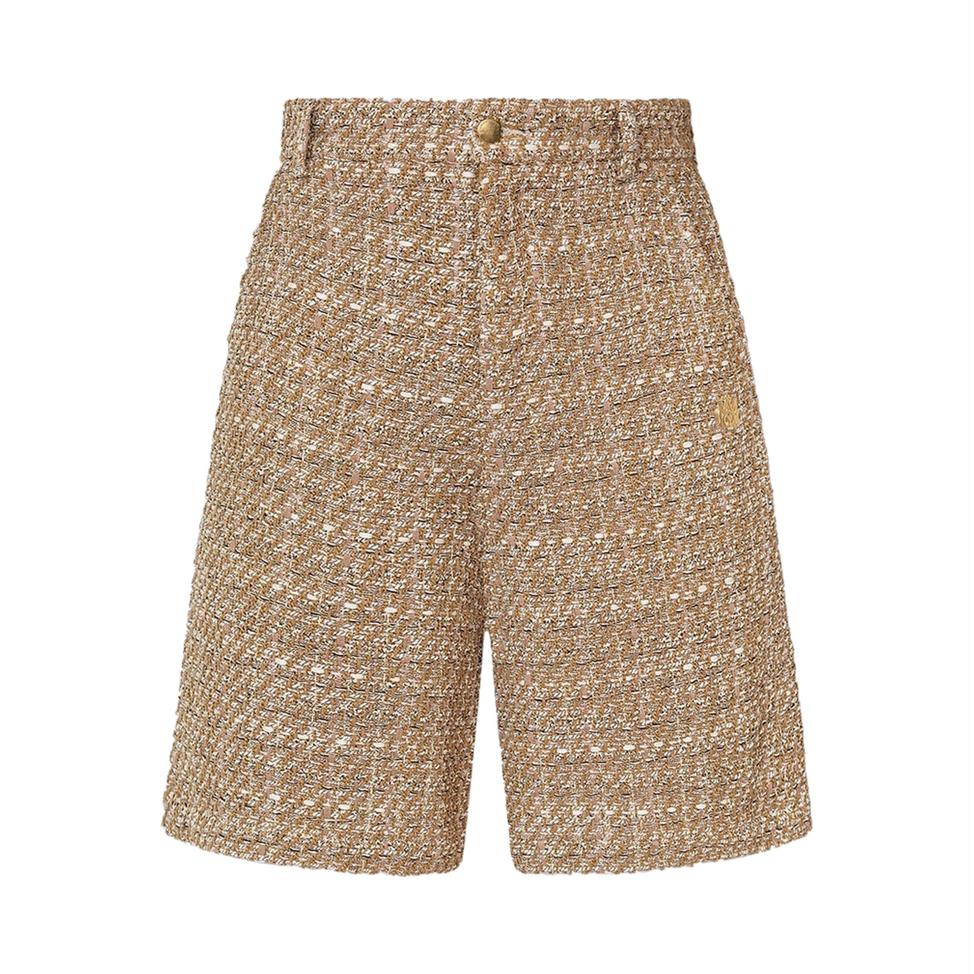 Amiri Boucle Short 'Camel' - 1