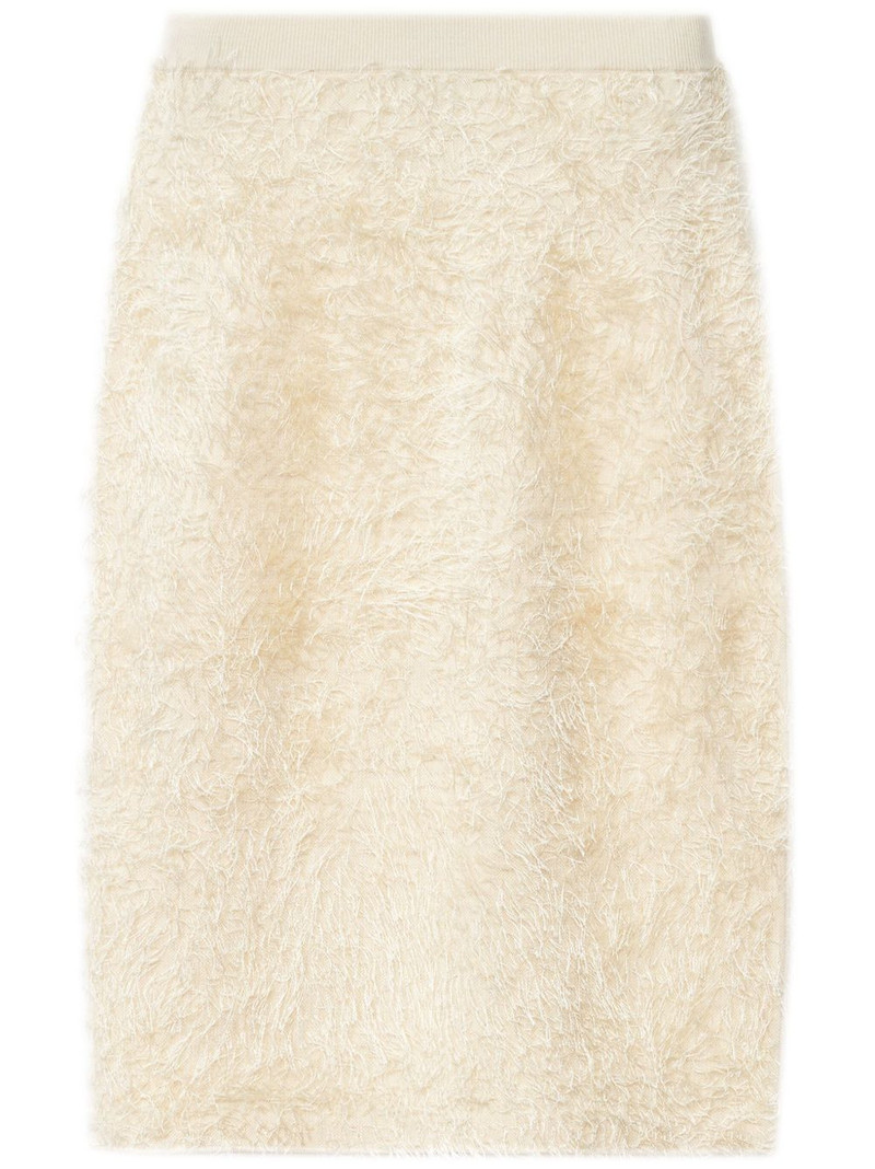 textured-finish midi skirt 1