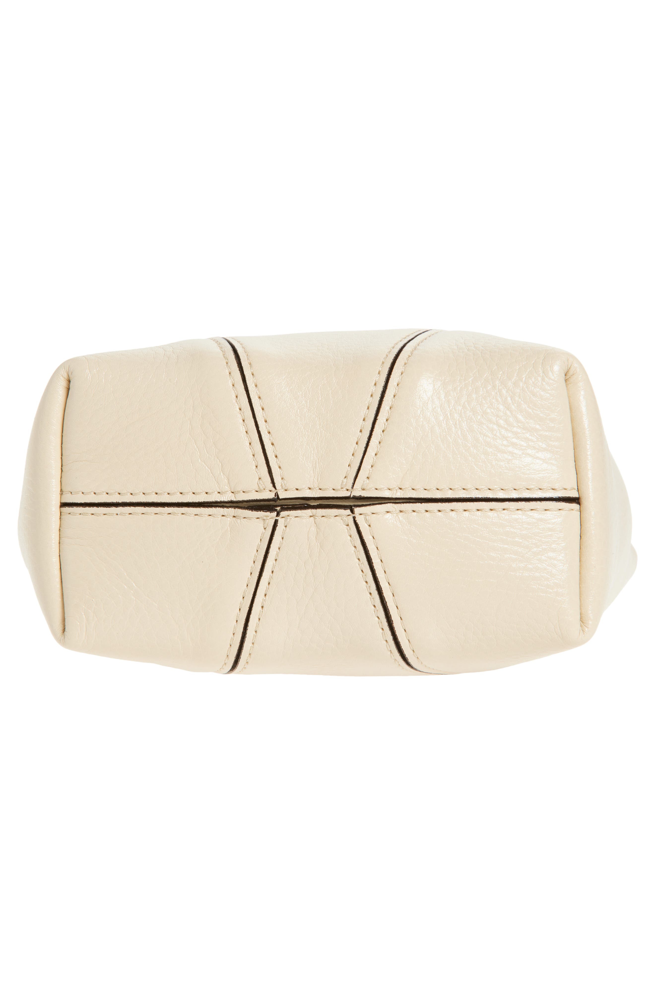 Chloé Small Spin Leather Crossbody Tote in Sweet Beige at Nordstrom - 8