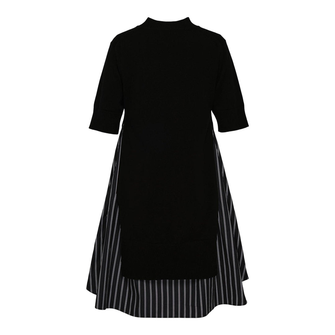 Poplin X Knit Dress - 3