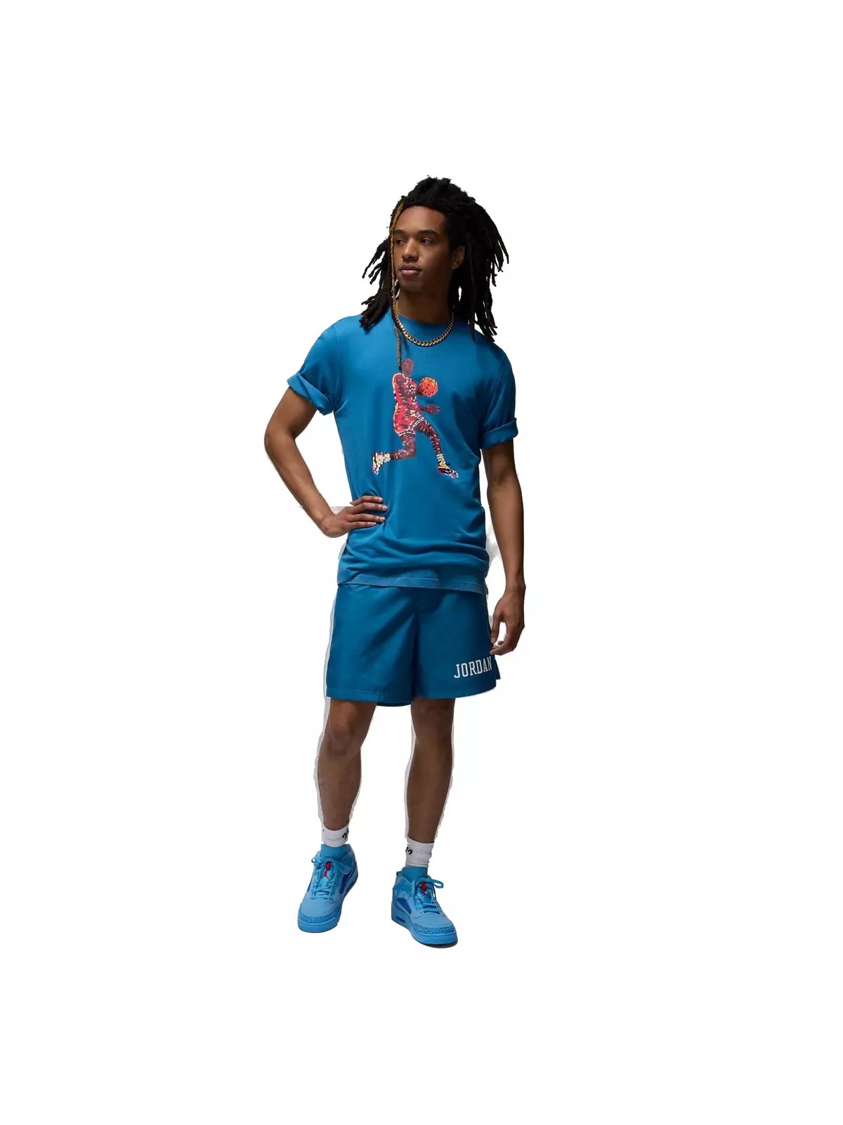 Men's Flight Essentials Graphic Tee - Industrial Blue - 3
