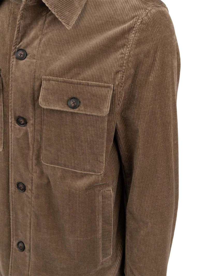chest-pocket corduroy-effect overshirt 3