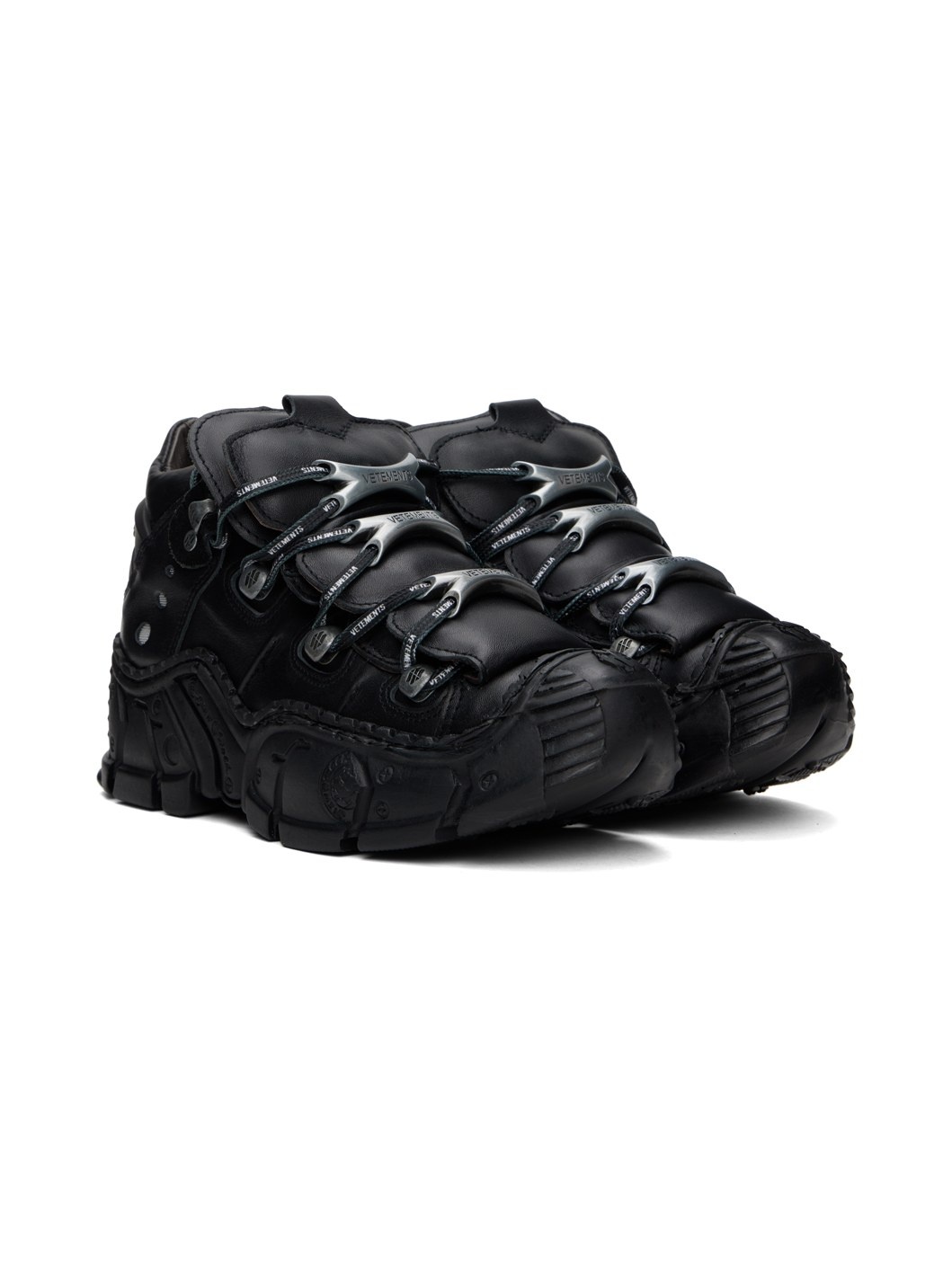 Black New Rock Edition Race Sneakers - 4