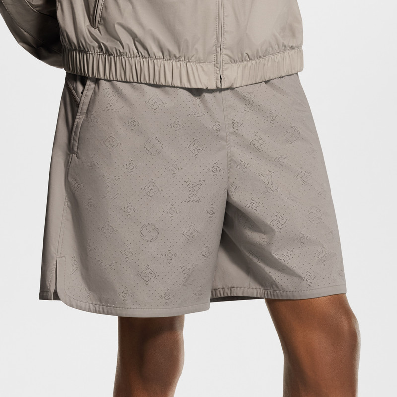 Monogram Ripstop Warm Up Shorts 2