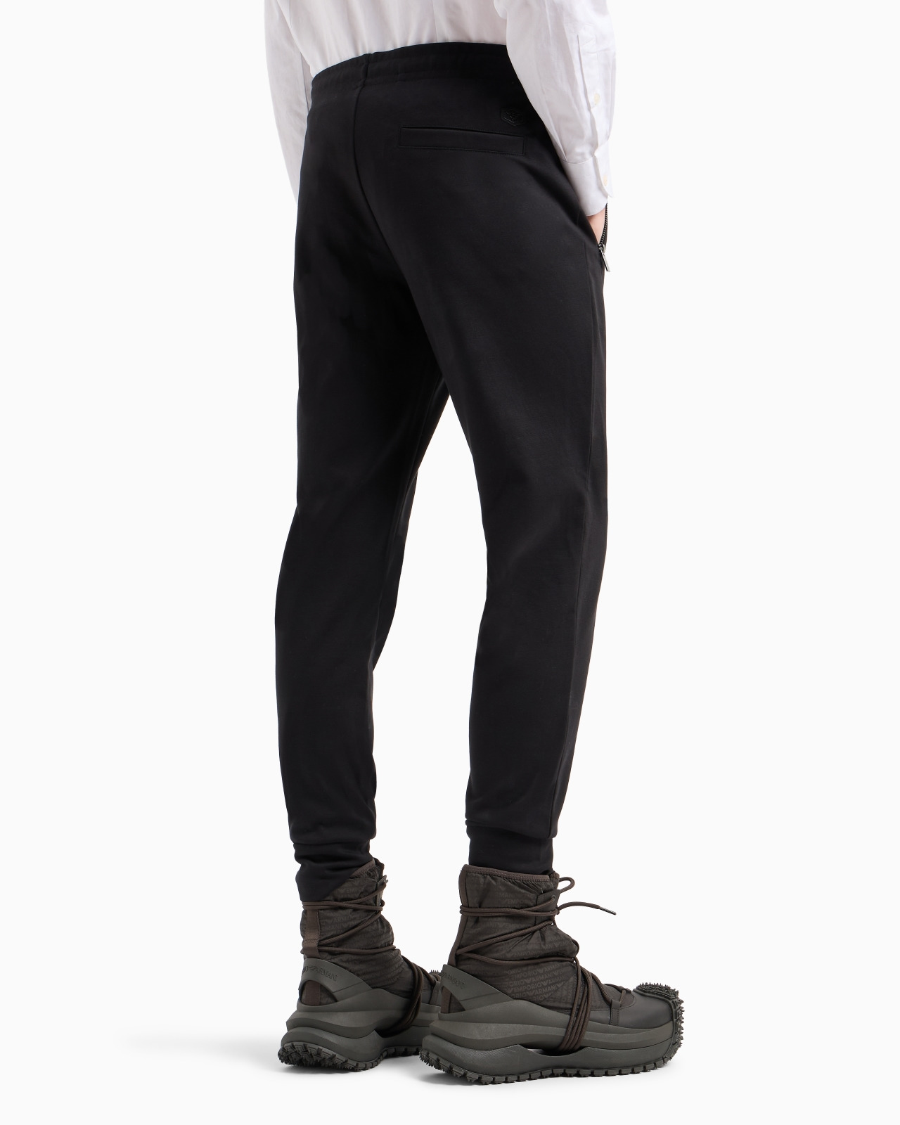 PONTE-DI-ROMA FABRIC JOGGERS - 3