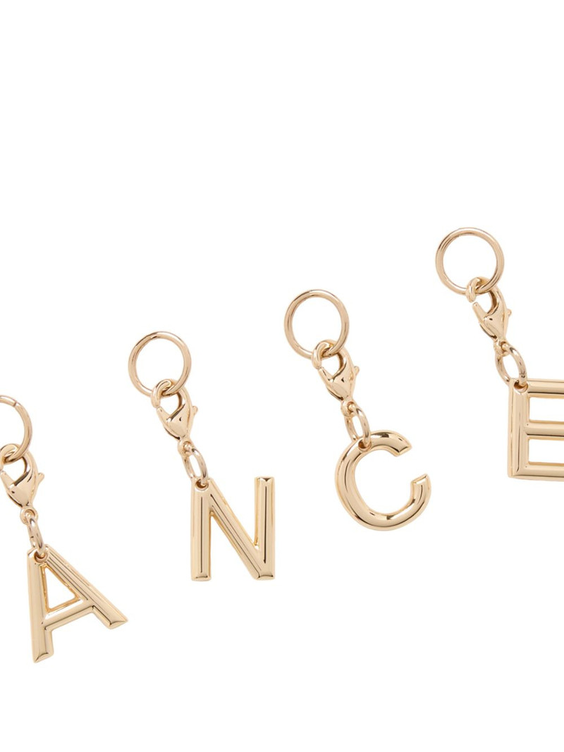 LANCEL letter-charm set outlook
