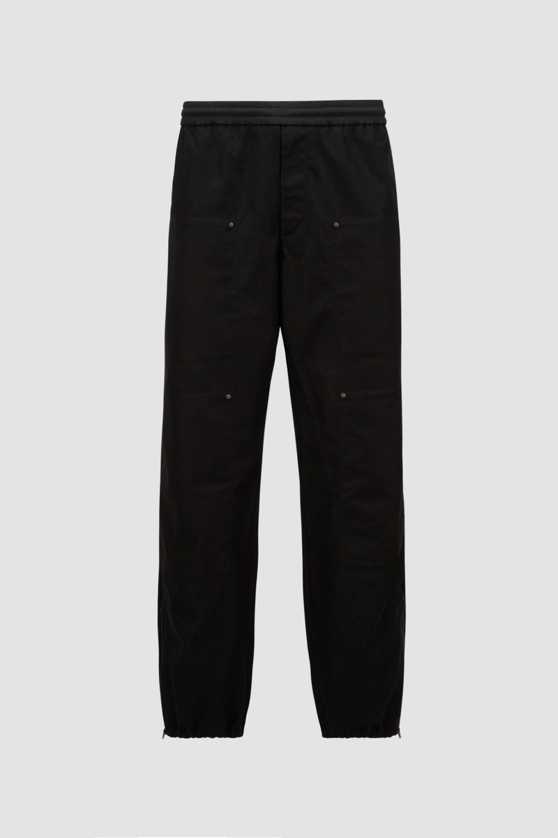 Embroidered Logo Cotton Jogging Pants 1