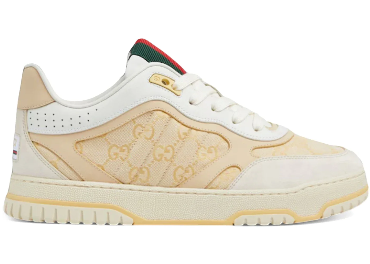 Gucci Re-Web Sneaker GG Canvas Ivory Beige - 1