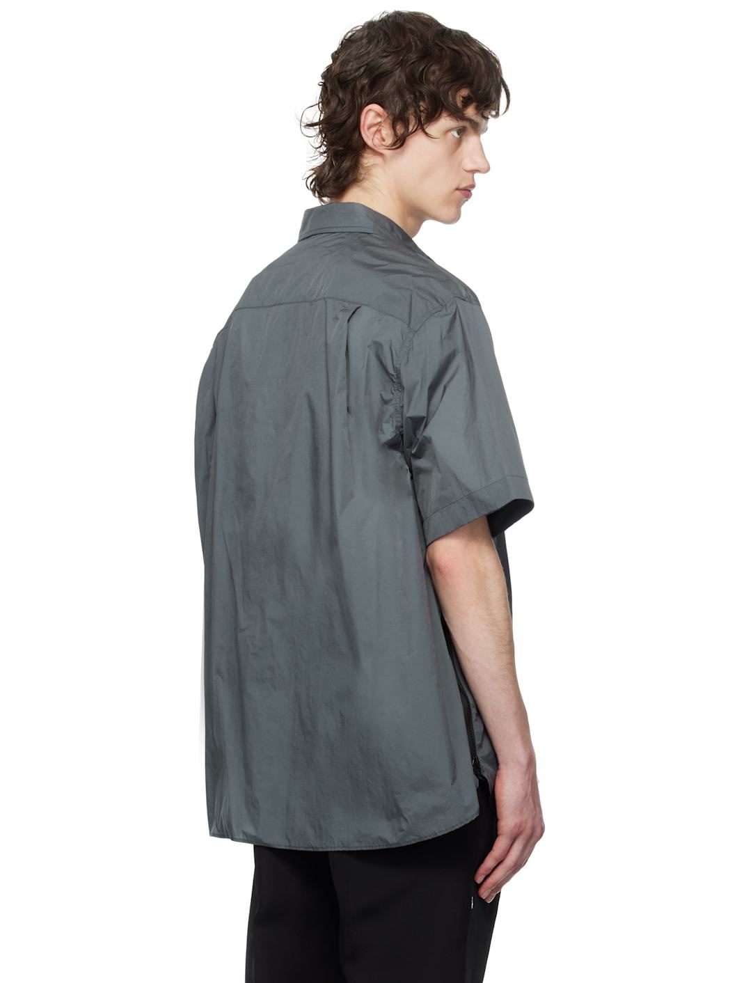 Gray Ripstop Shirt - 3