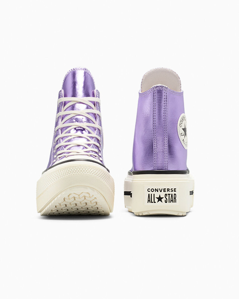Chuck Taylor All Star Lift Double Stack Platform Metallic 8