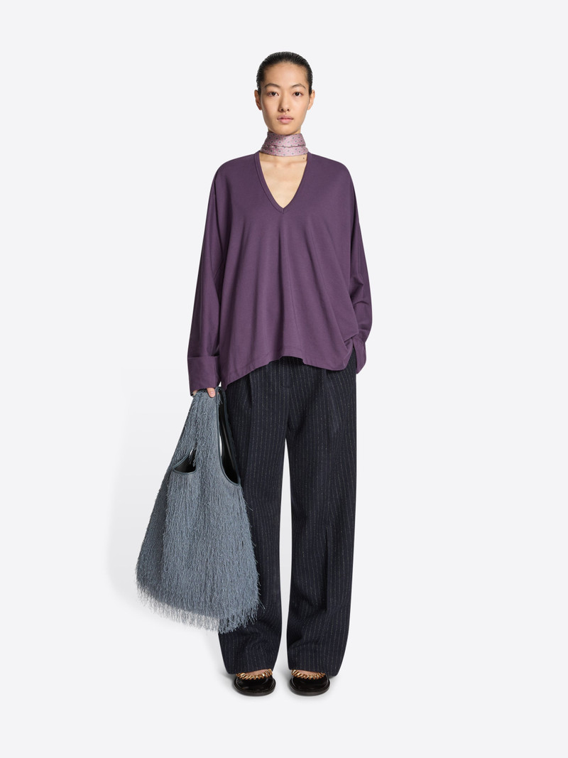 LARGE FRINGED TOTE BAG 6