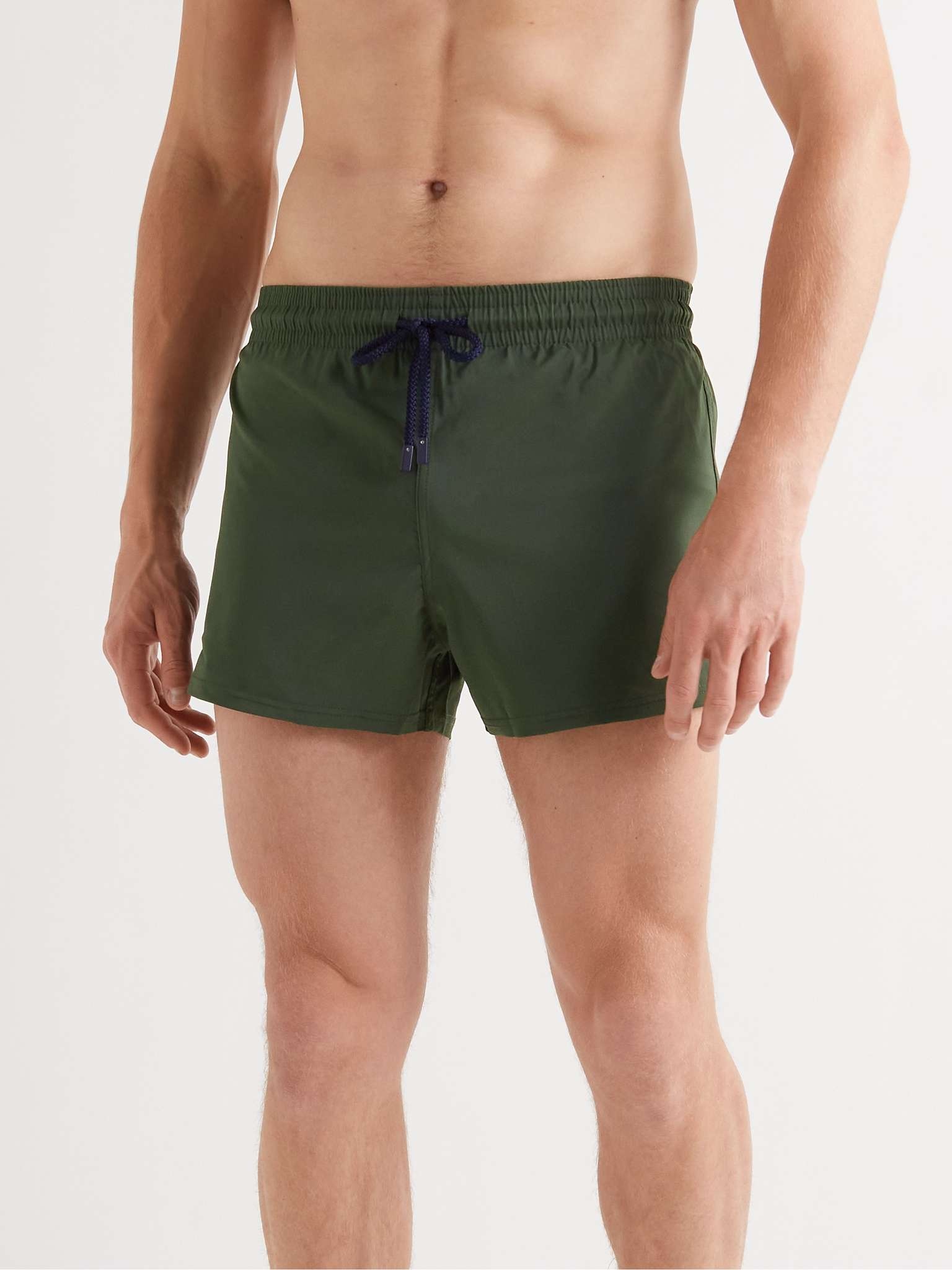 Man Short-Length Swim Shorts - 2