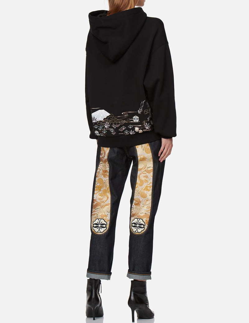 EVISU JAPANESE PATTERN PRINT SWEATSHIRT outlook