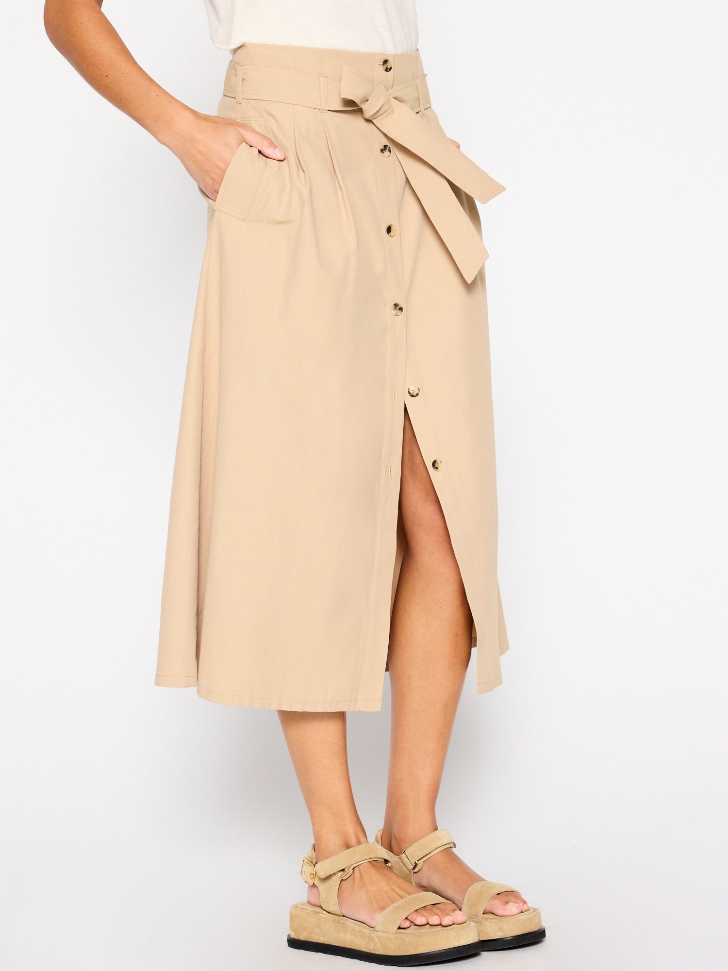 The Teagan Belted Skirt - 4